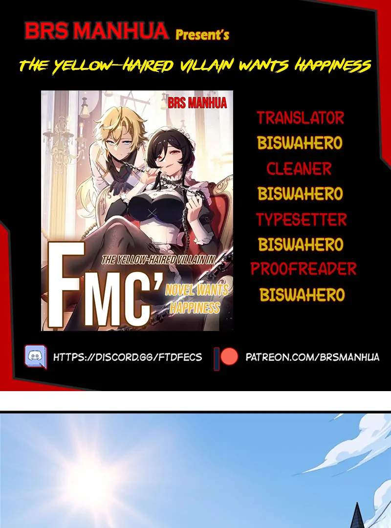 The Yellow-haired Villain in Female Main Character's Novel wants Happiness Chapter 1 - page 1