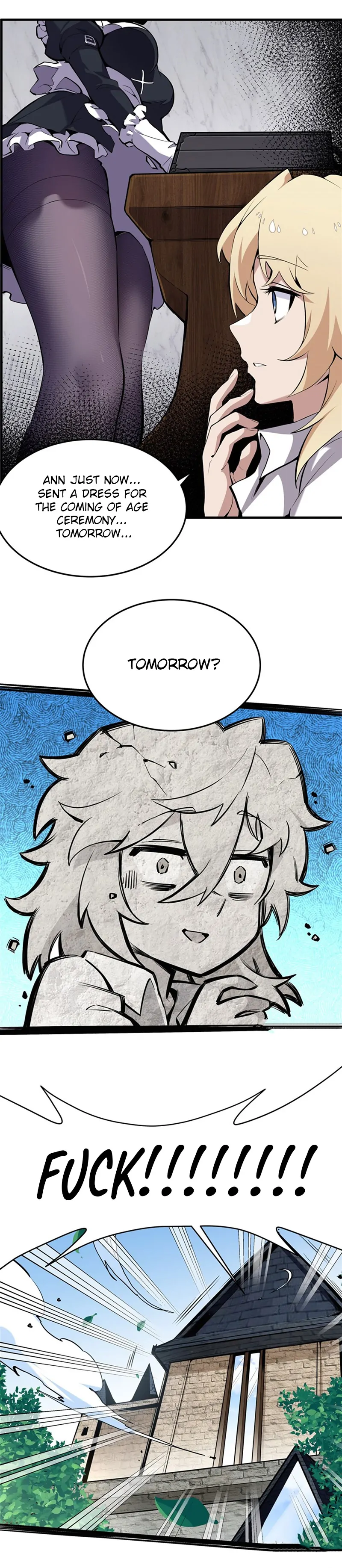 The Yellow-haired Villain in Female Main Character's Novel wants Happiness Chapter 1 - page 46