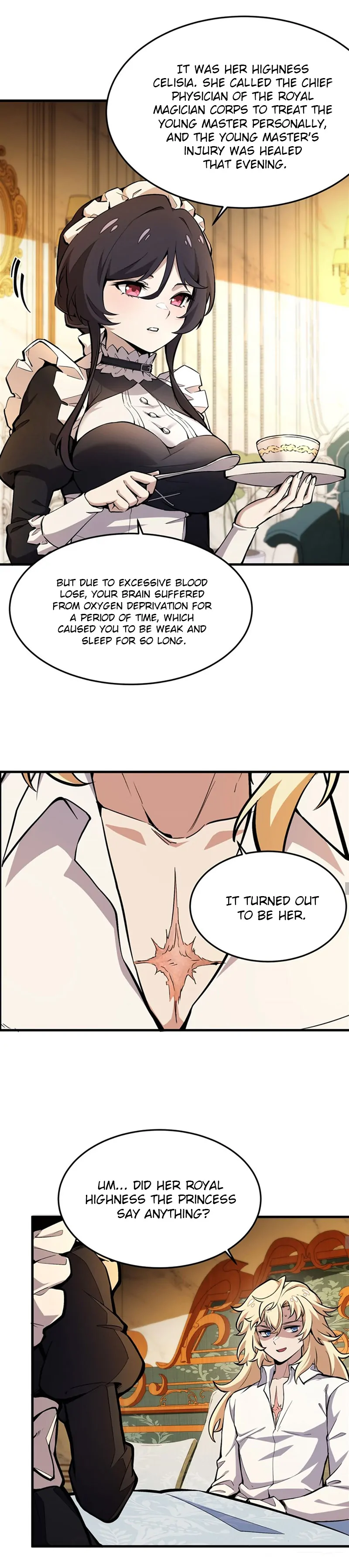 The Yellow-haired Villain in Female Main Character's Novel wants Happiness Chapter 11 - page 39