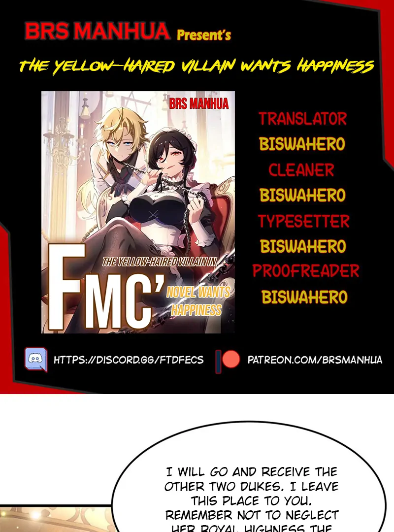 The Yellow-haired Villain in Female Main Character's Novel wants Happiness Chapter 5 - page 1