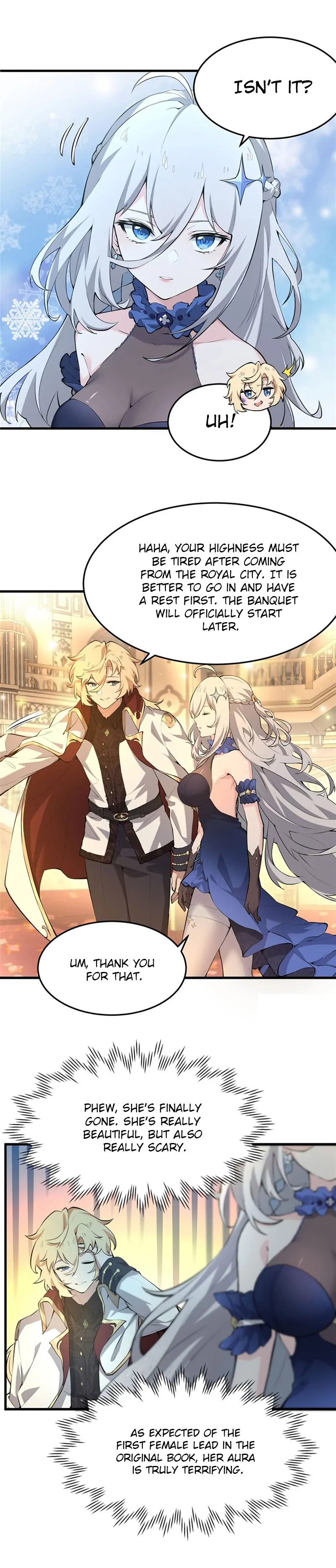 The Yellow-haired Villain in Female Main Character's Novel wants Happiness Chapter 5 - page 10