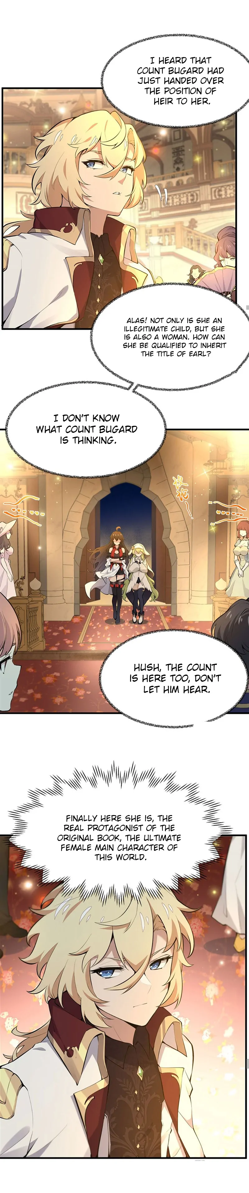 The Yellow-haired Villain in Female Main Character's Novel wants Happiness Chapter 5 - page 12