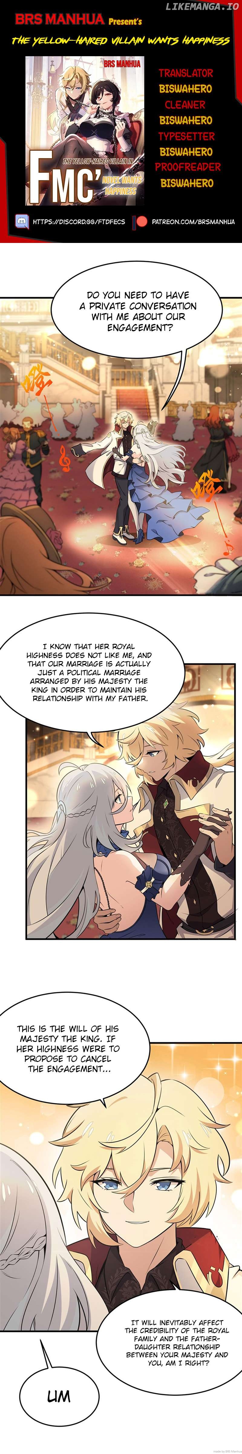 The Yellow-haired Villain in Female Main Character's Novel wants Happiness Chapter 6 - page 1