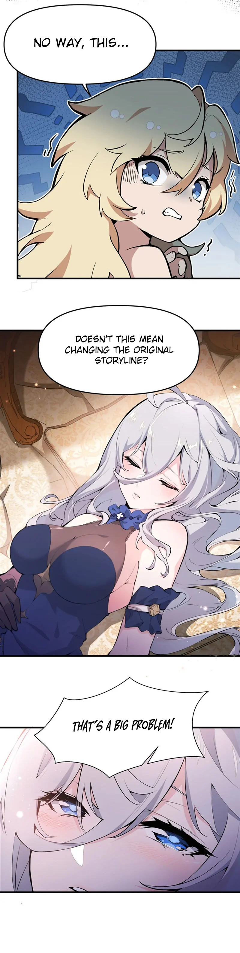 The Yellow-haired Villain in Female Main Character's Novel wants Happiness Chapter 7 - page 7