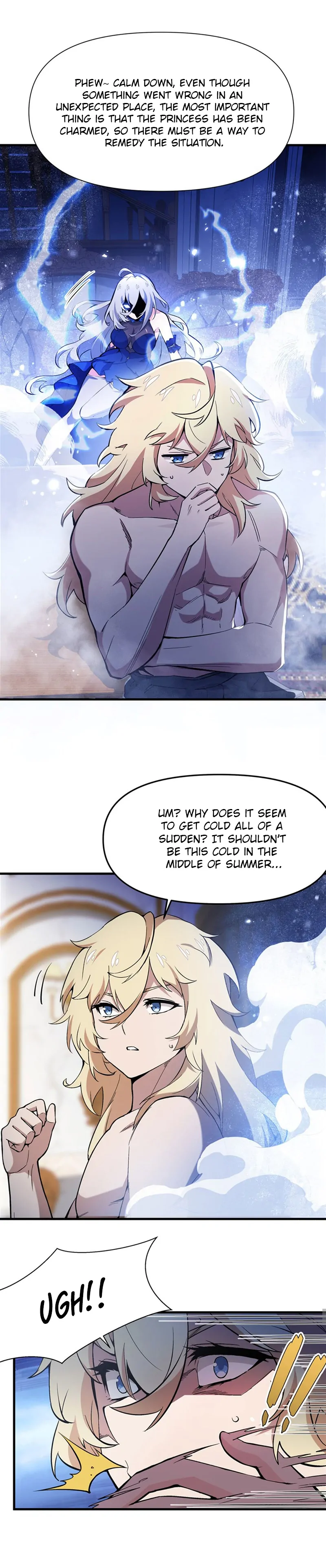 The Yellow-haired Villain in Female Main Character's Novel wants Happiness Chapter 7 - page 8