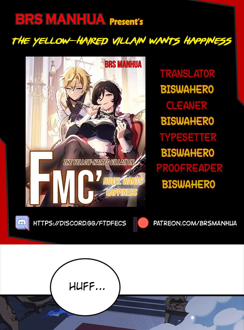 The Yellow-haired Villain in Female Main Character's Novel wants Happiness Chapter 8 - page 1