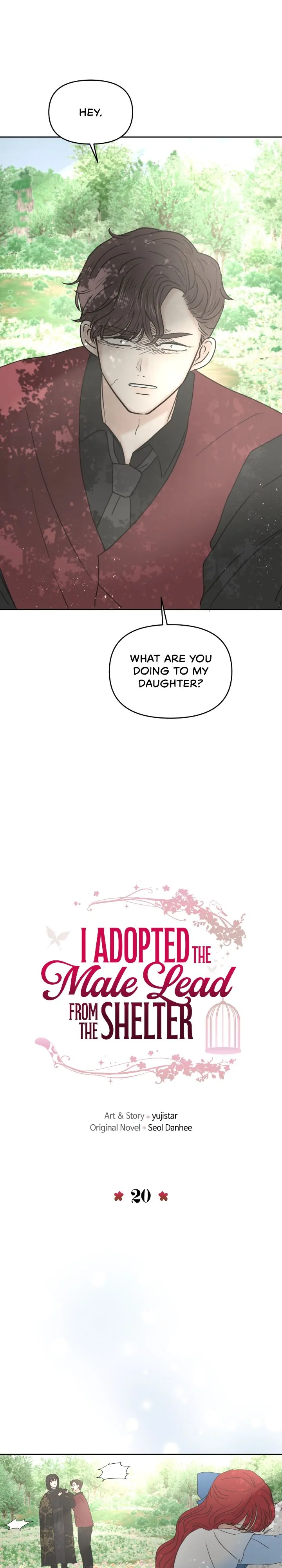 I Adopted a Male Lead From a Prison Shelter Chapter 20 - page 15