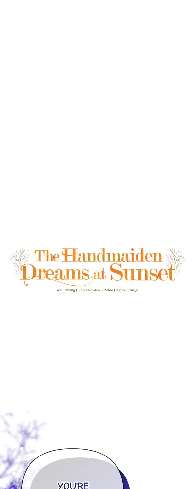 The Handmaiden Dreams at Sunset Chapter 50 - page 3