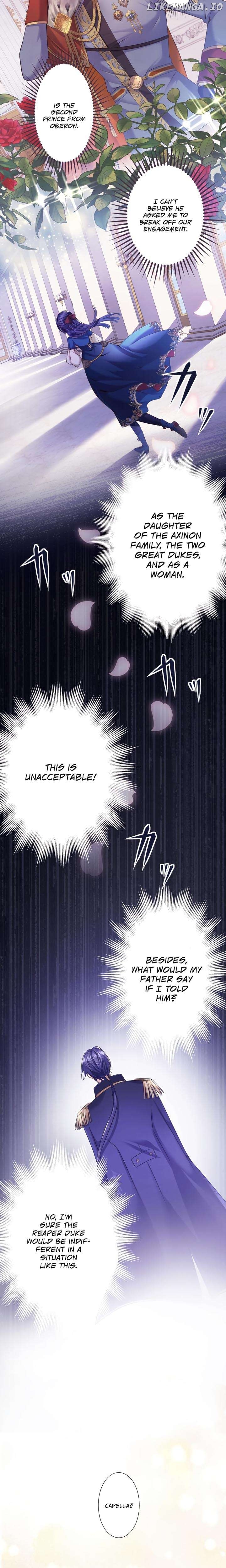 The Villainess Can't Take Revenge on Her Reaper Father Chapter 1 - page 5