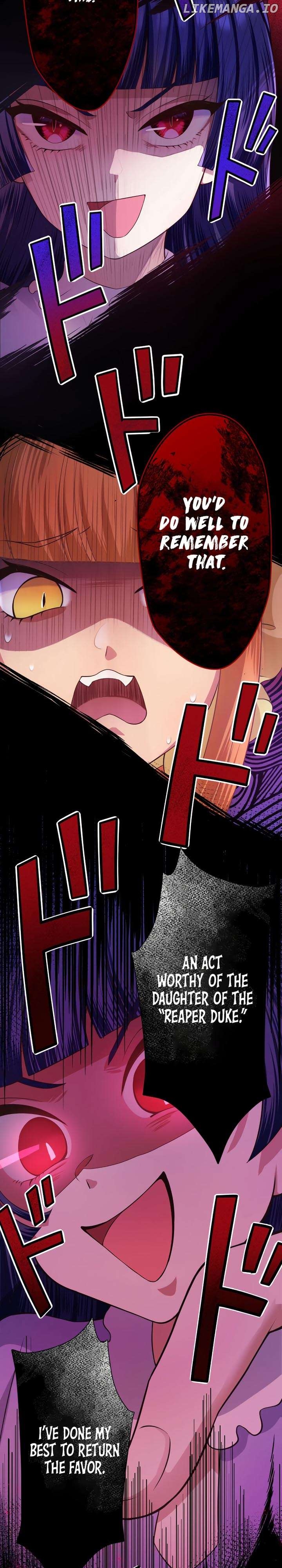 The Villainess Can't Take Revenge on Her Reaper Father Chapter 4 - page 34