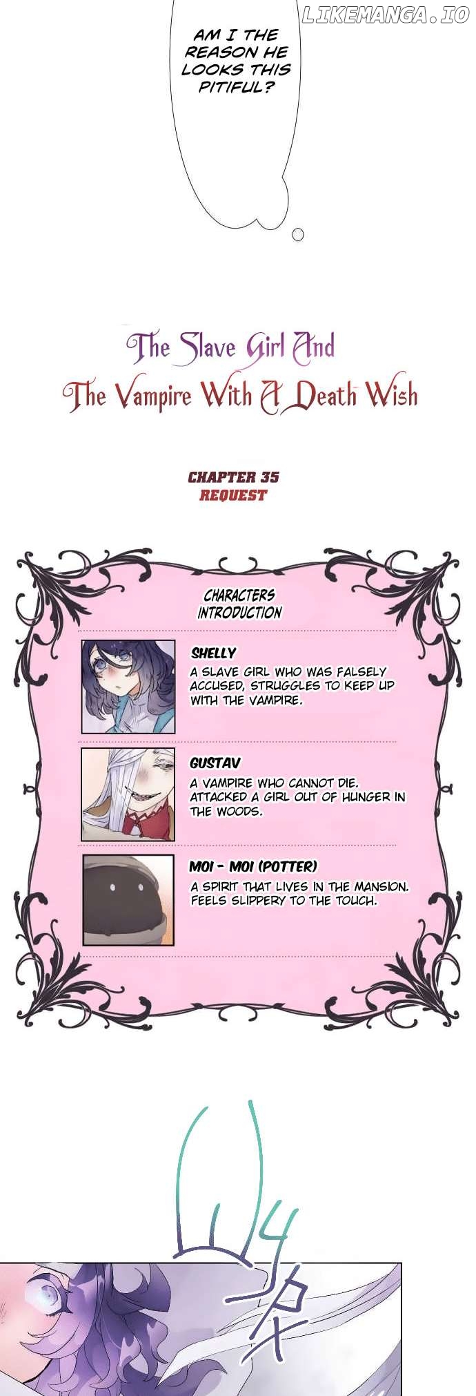 The Slave Girl and the Vampire with a Death Wish Chapter 35 - page 3