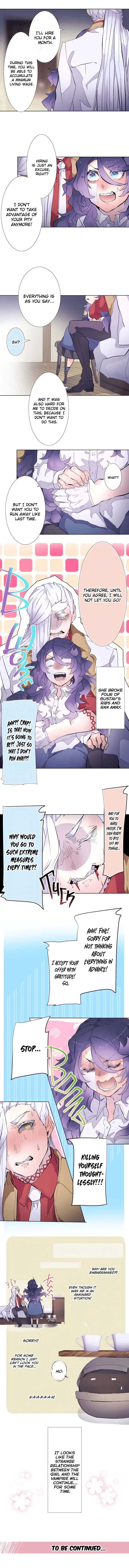 The Slave Girl and the Vampire with a Death Wish Chapter 36 - page 9
