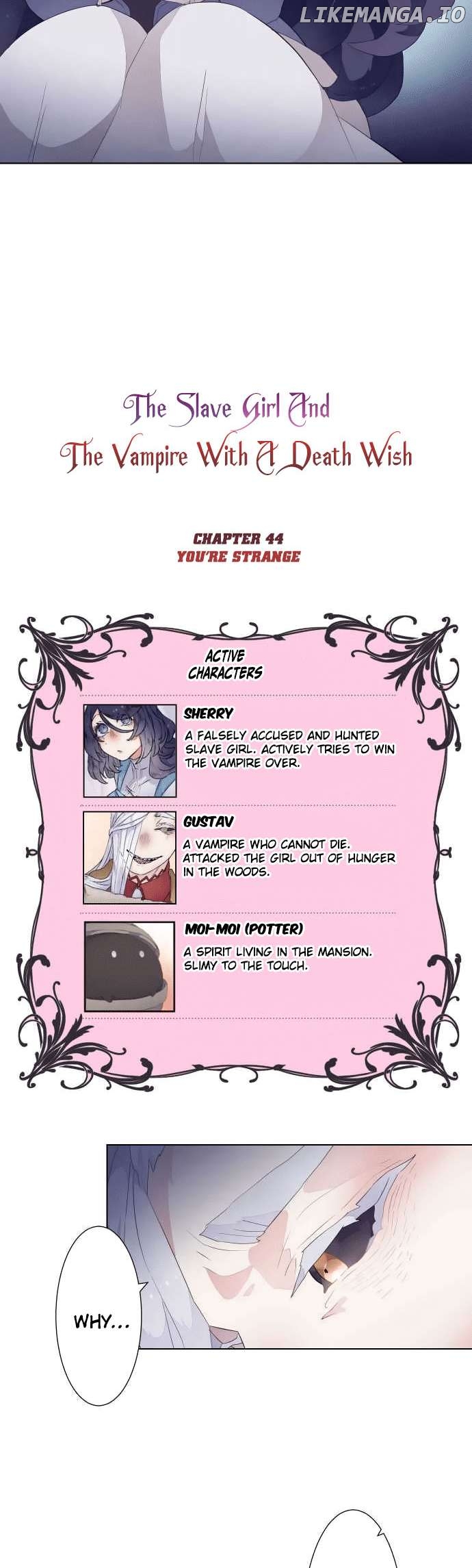 The Slave Girl and the Vampire with a Death Wish Chapter 44 - page 3