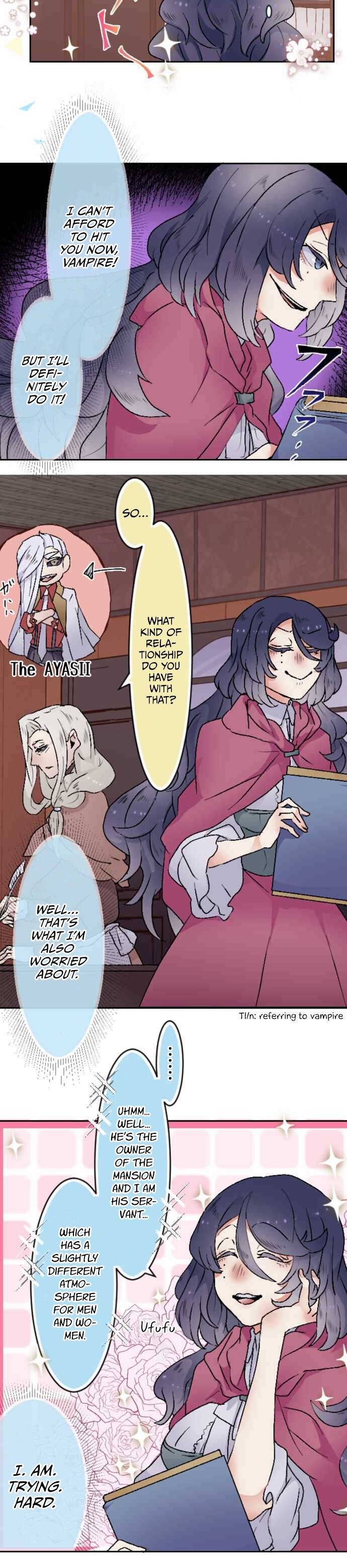 The Slave Girl and the Vampire with a Death Wish Chapter 6 - page 8