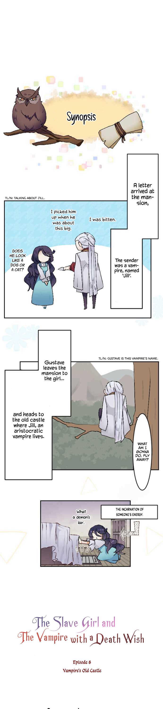 The Slave Girl and the Vampire with a Death Wish Chapter 8 - page 2