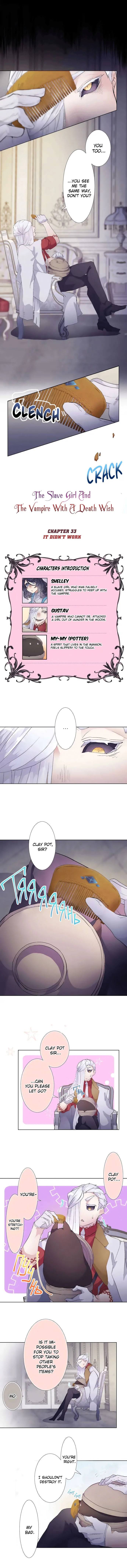 The Slave Girl and the Vampire with a Death Wish Chapter 34 - page 2