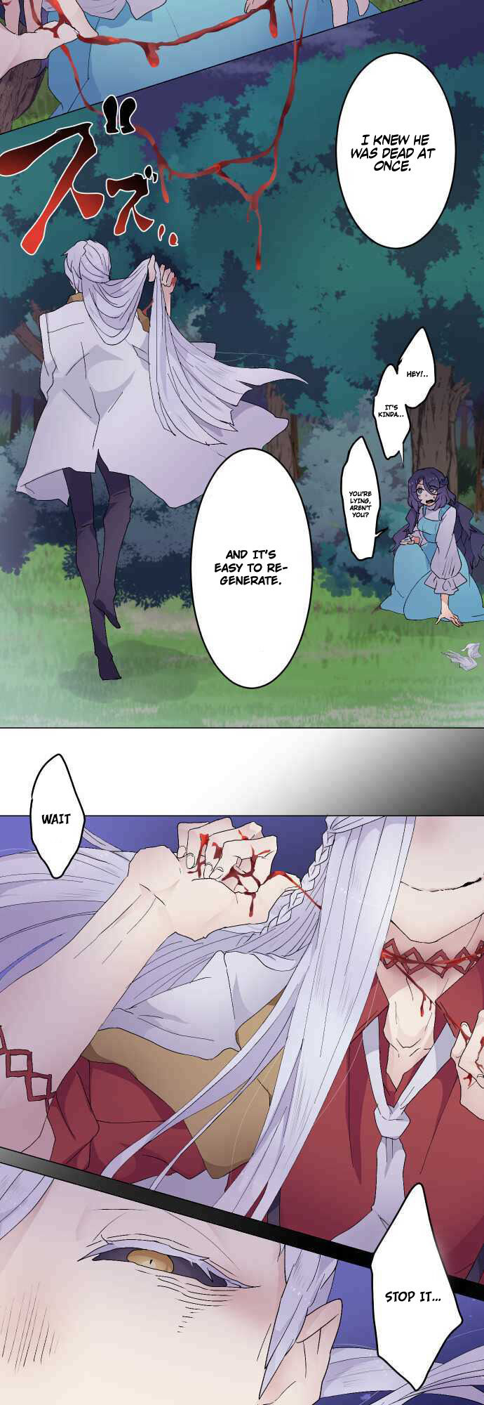 The Slave Girl and the Vampire with a Death Wish Chapter 10 - page 12