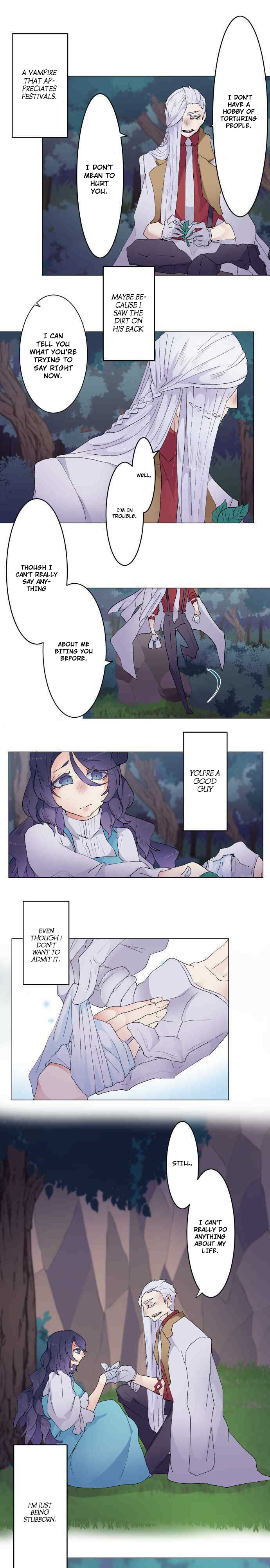 The Slave Girl and the Vampire with a Death Wish Chapter 10 - page 9