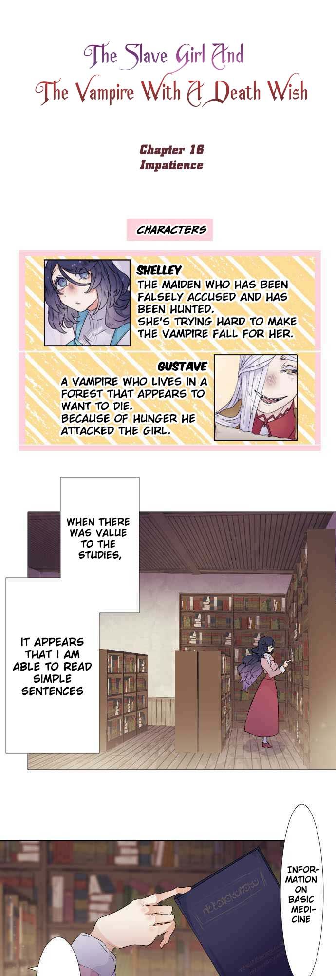 The Slave Girl and the Vampire with a Death Wish Chapter 16 - page 4