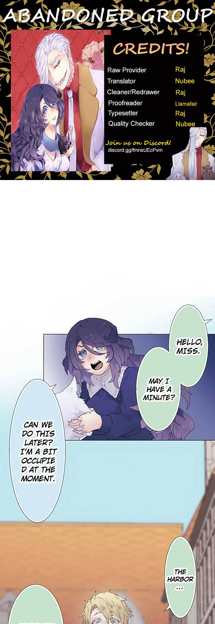 The Slave Girl and the Vampire with a Death Wish Chapter 20 - page 1