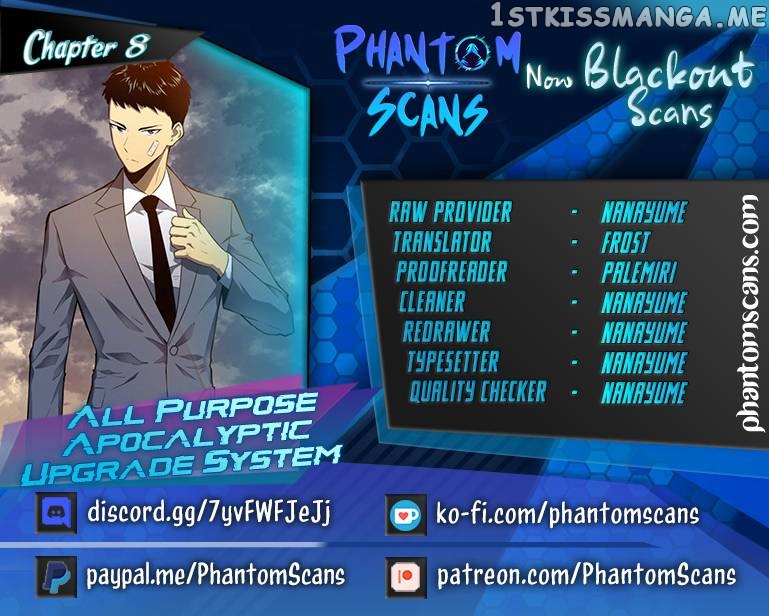All Purpose Apocalyptic Upgrade System Chapter 8 - page 1