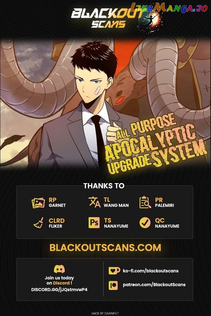 All Purpose Apocalyptic Upgrade System Chapter 15 - page 1