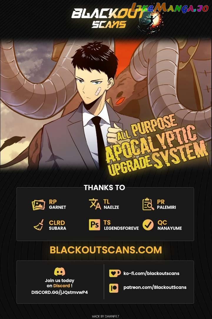 All Purpose Apocalyptic Upgrade System Chapter 16 - page 1