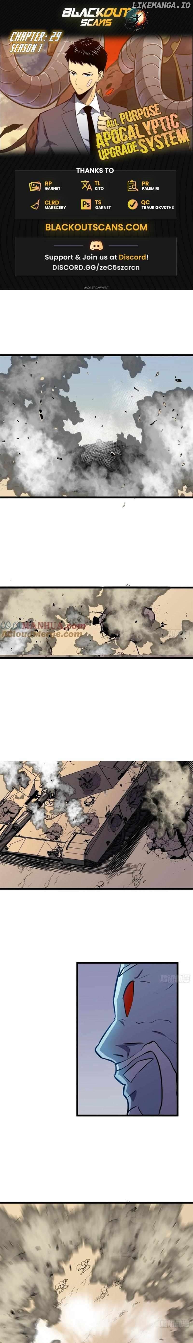 All Purpose Apocalyptic Upgrade System Chapter 29 - page 1
