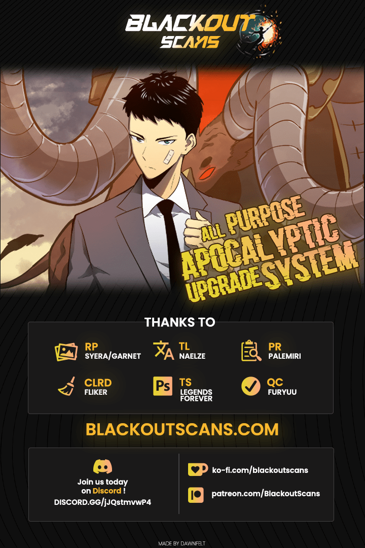 All Purpose Apocalyptic Upgrade System Chapter 20 - page 1
