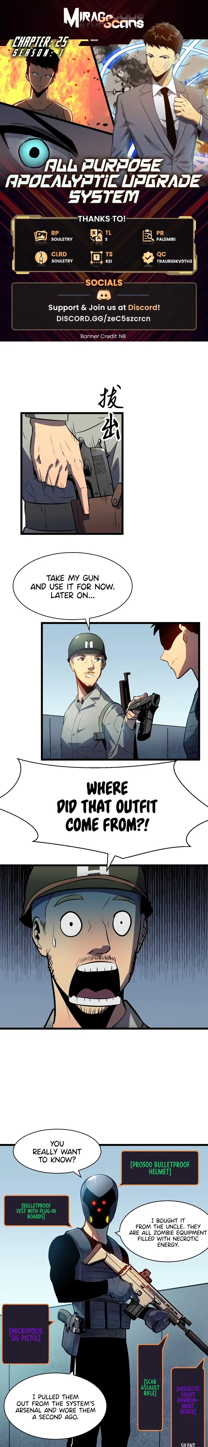All Purpose Apocalyptic Upgrade System Chapter 25 - page 1