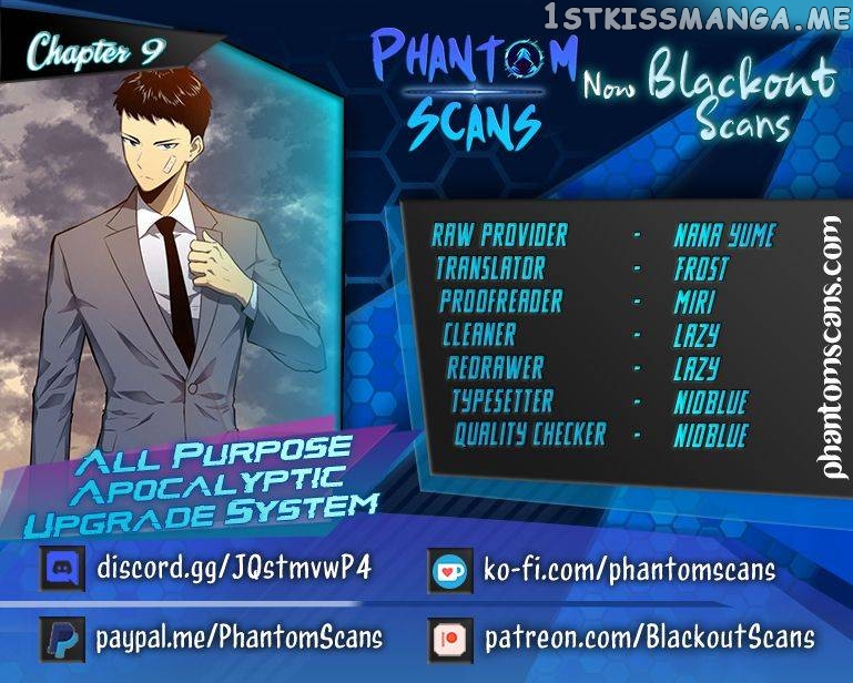 All Purpose Apocalyptic Upgrade System Chapter 9 - page 1
