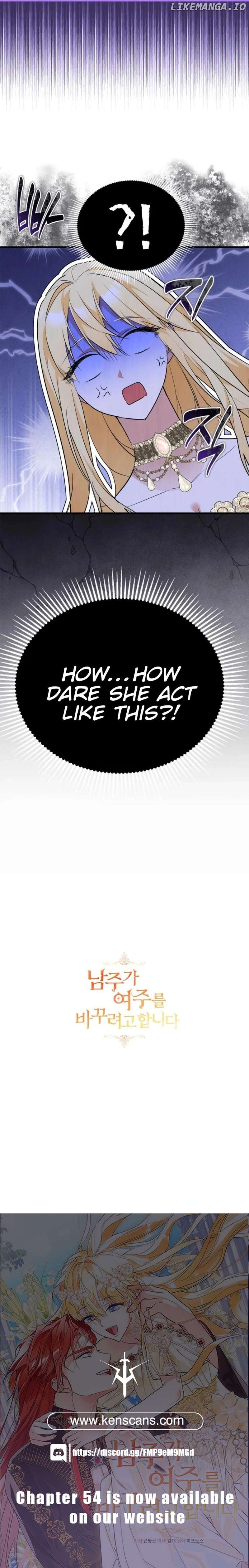 The Hero is Trying to Change the Heroine Chapter 42 - page 20
