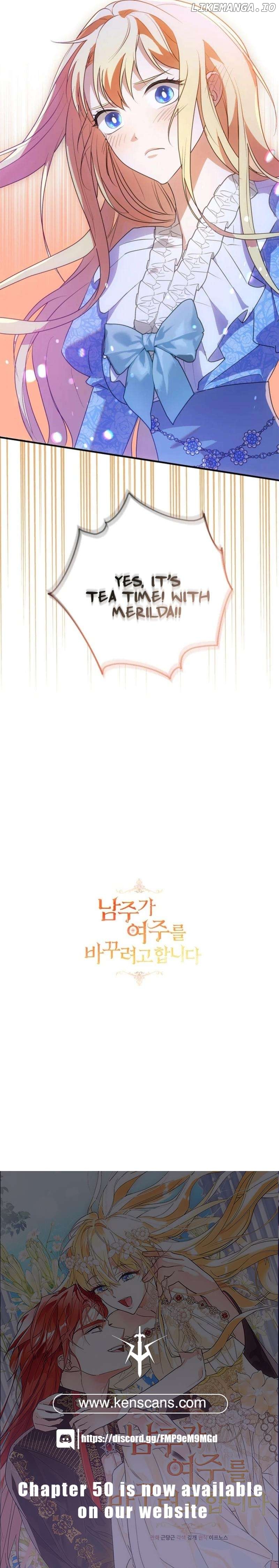 The Hero is Trying to Change the Heroine Chapter 38 - page 23