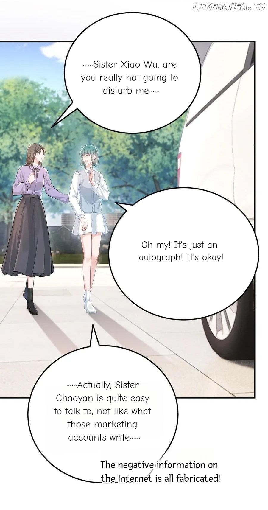 She seems teasing me Chapter 27 - page 28