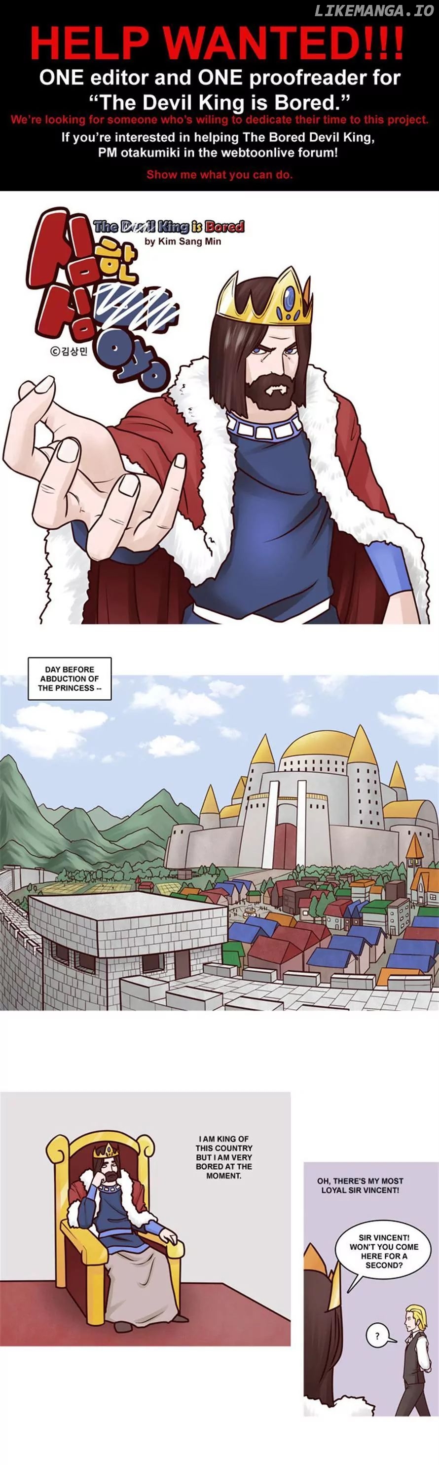The Devil King is Bored Chapter 9 - page 1