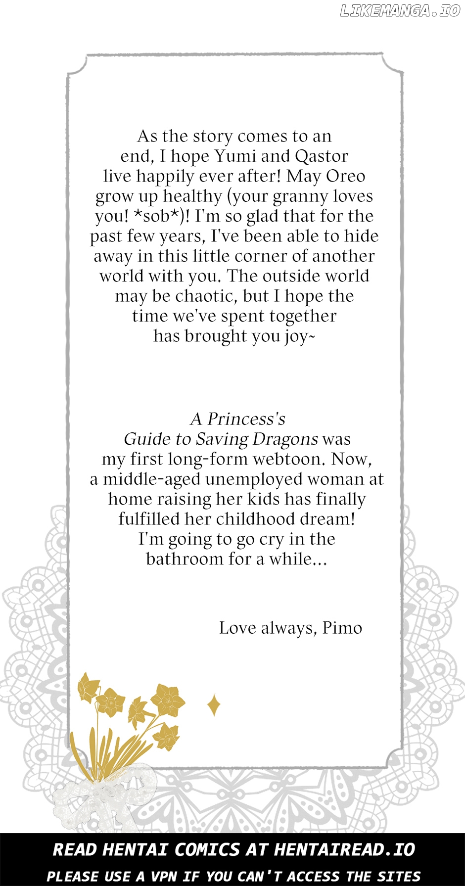 A Princess's Guide to Saving Dragons Chapter 129 - page 62