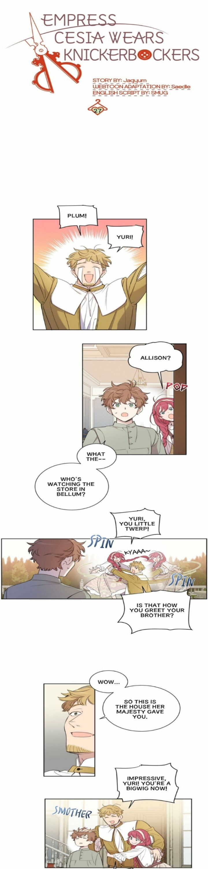 Queen Cecia’s Shorts Chapter 27 - page 1