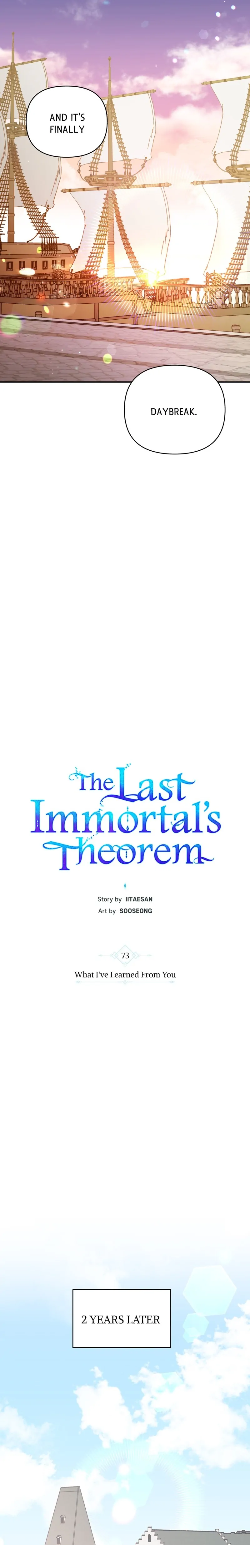 The Last Immortal’s Theorem Chapter 73 - page 3