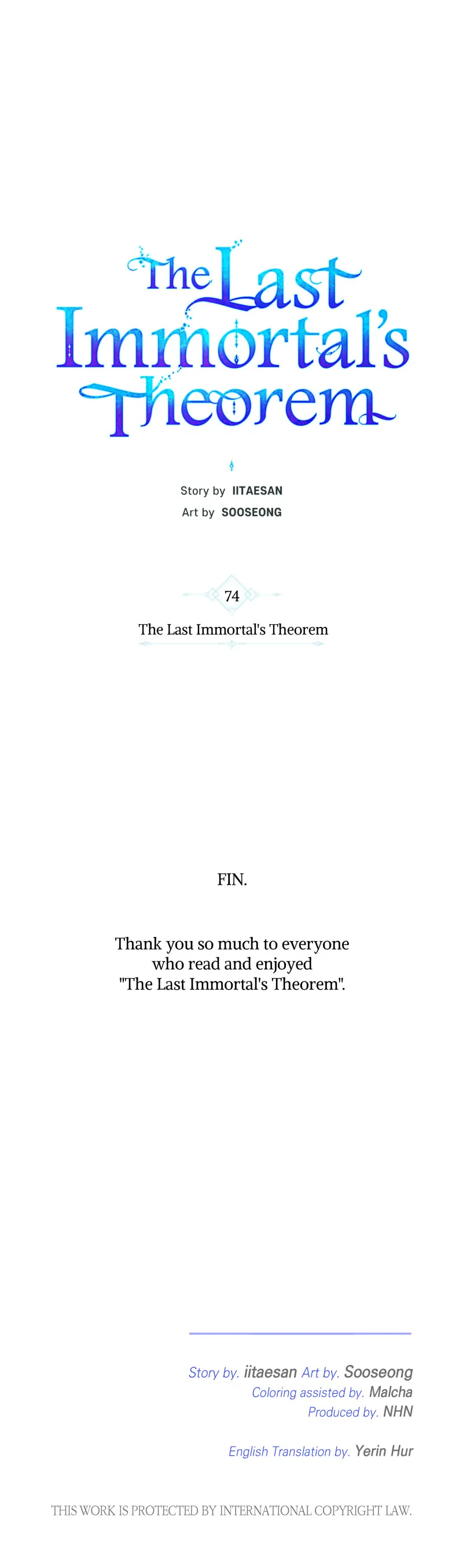 The Last Immortal’s Theorem Chapter 74 - page 17