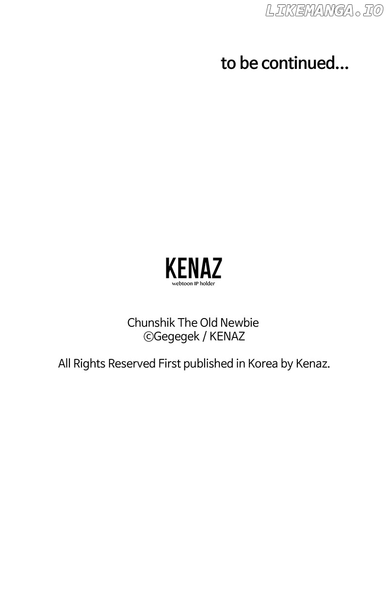 Old Newbie Kim ChunShik Chapter 46 - page 100