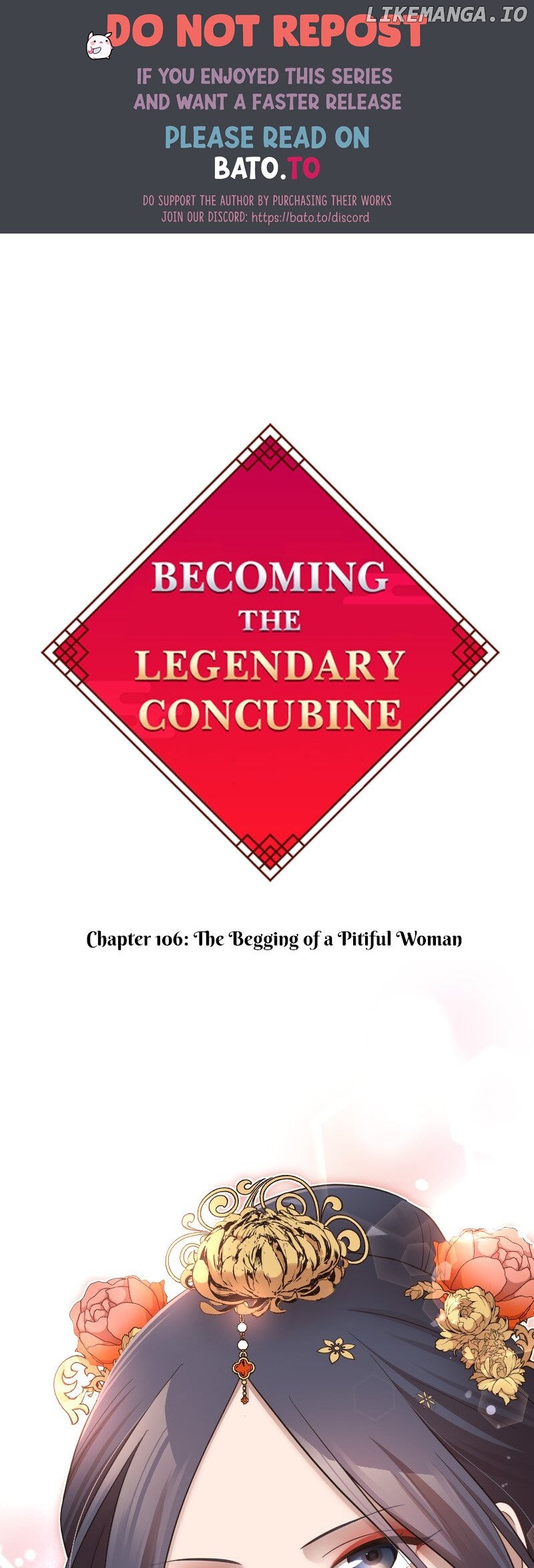 Becoming The Legendary Concubine Chapter 106 - page 1