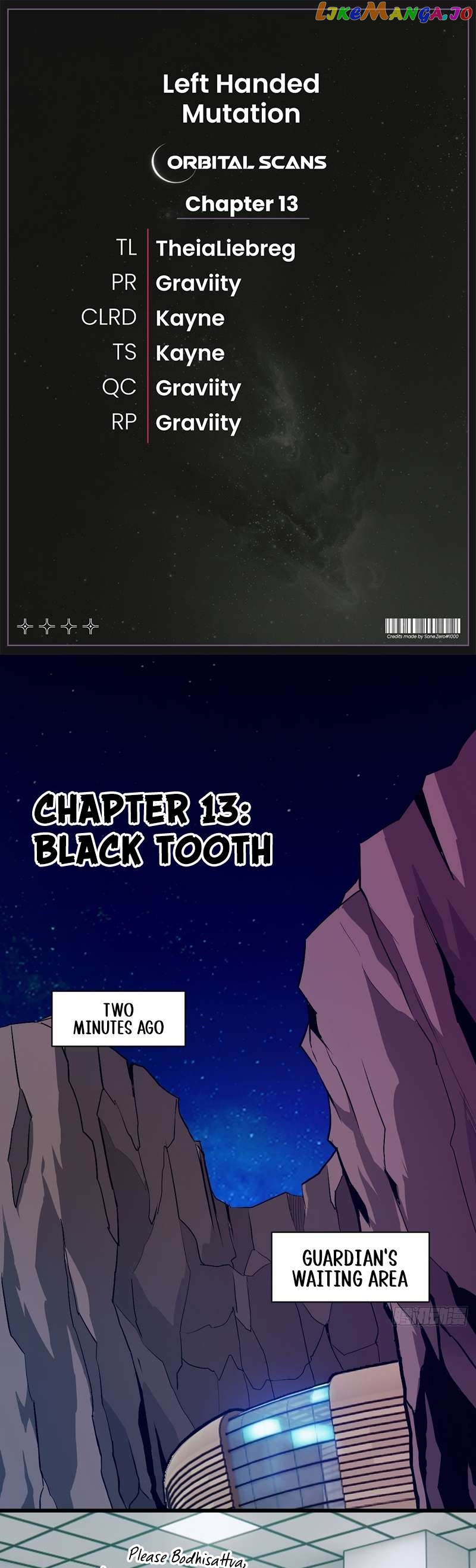 Left Handed Mutation Chapter 13 - page 1