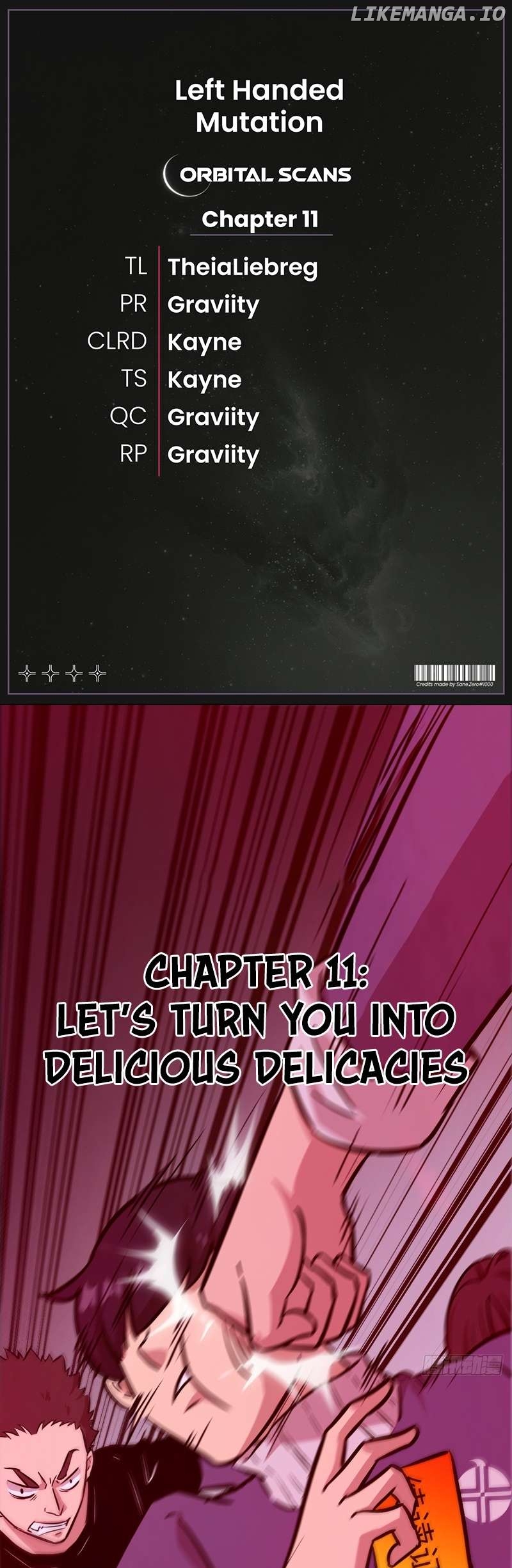 Left Handed Mutation Chapter 11 - page 1