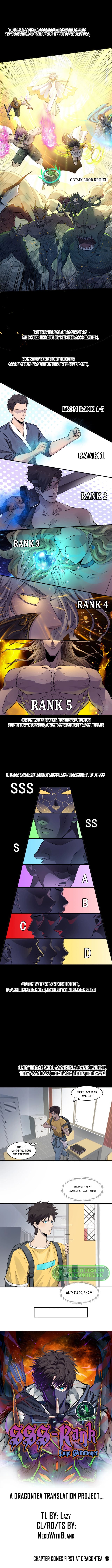 The Lone SSS-Class Summoner chapter 1 - page 8