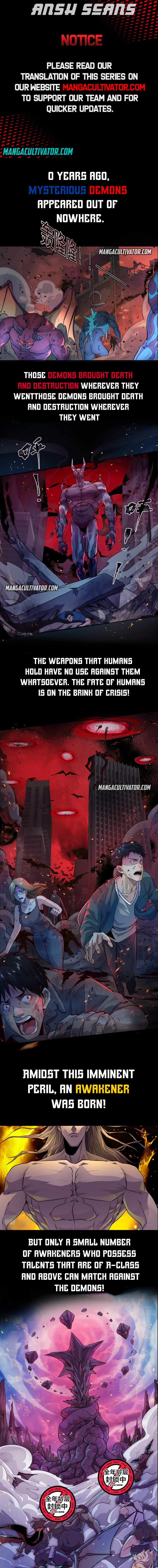The Lone SSS-Class Summoner chapter 0.5 - page 1
