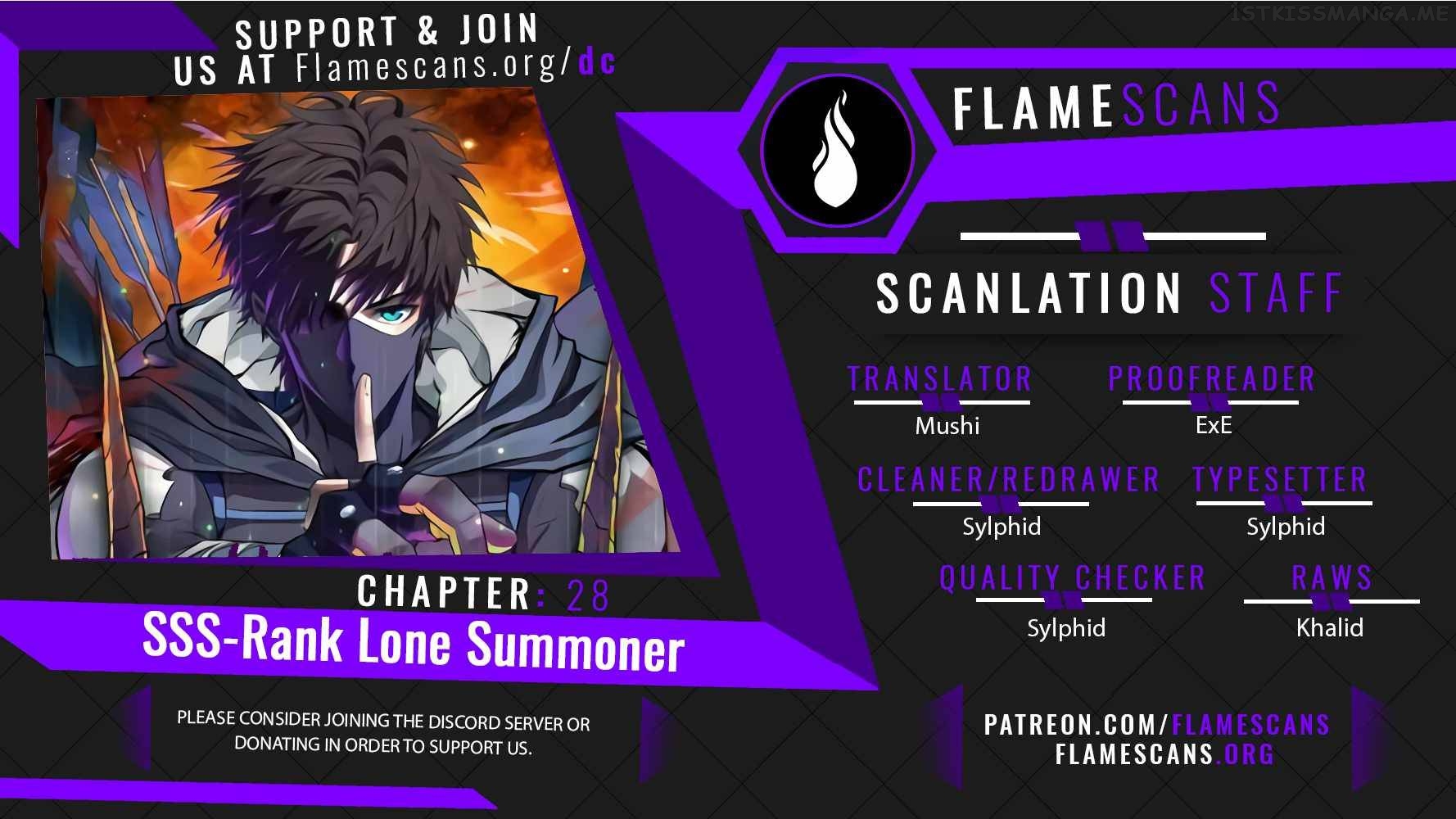The Lone SSS-Class Summoner Chapter 28 - page 1