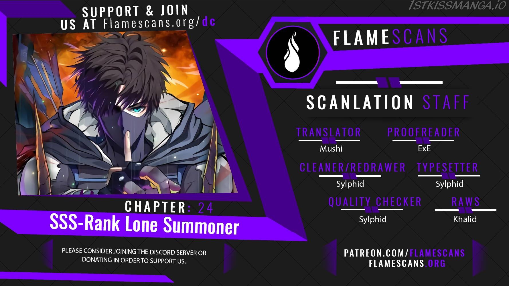 The Lone SSS-Class Summoner Chapter 24 - page 1