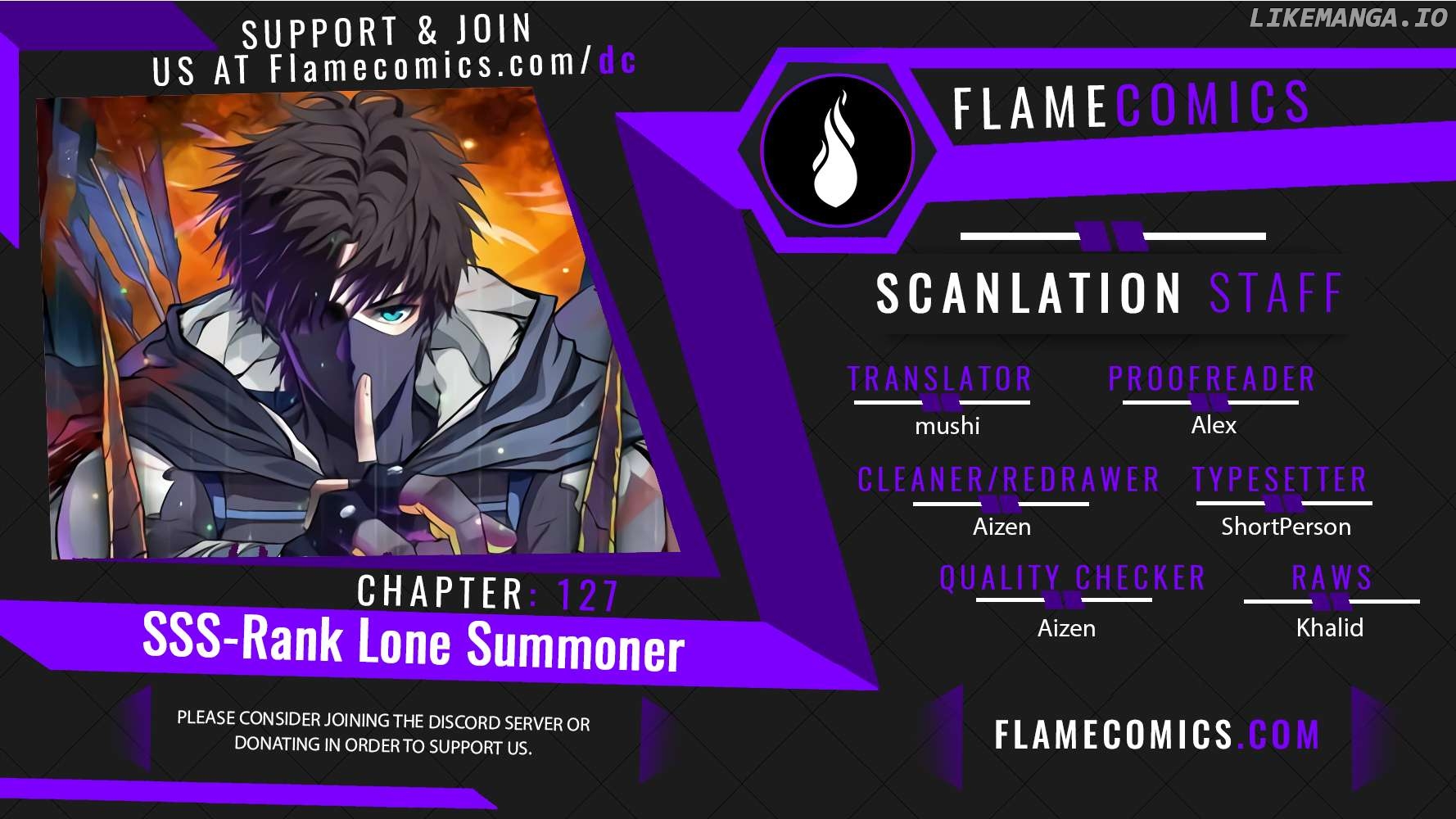 The Lone SSS-Class Summoner Chapter 127 - page 1