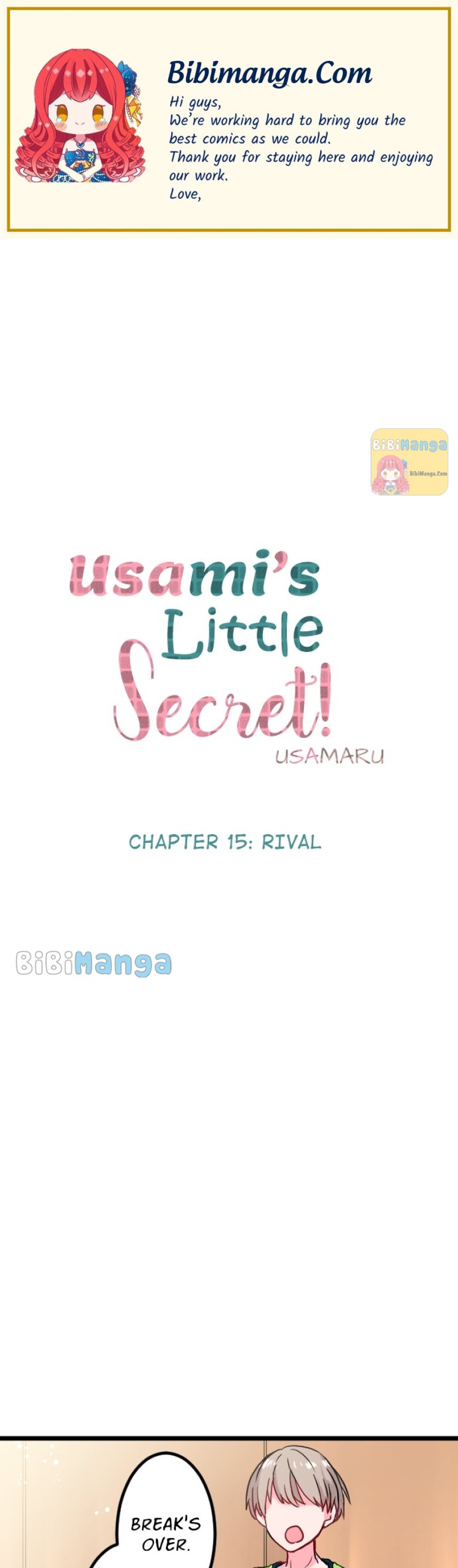Usami’s Little Secret! chapter 15 - page 1