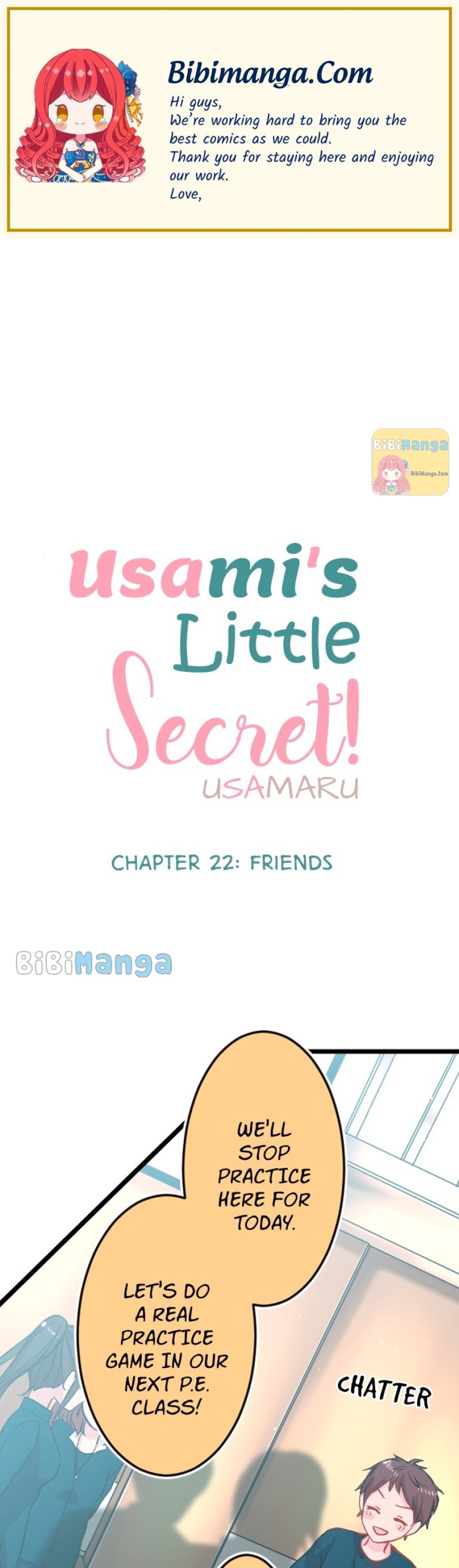 Usami’s Little Secret! chapter 22 - page 1